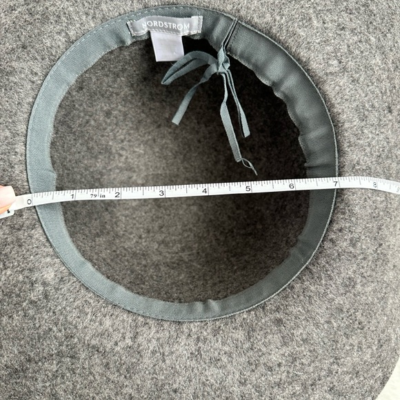 Nordstrom NEW 100% Wool Wide Brim Hat - Picture 4 of 5